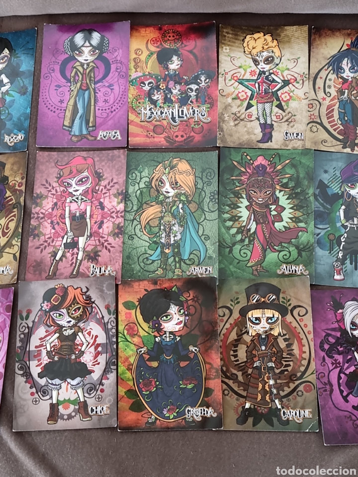 Trading cards: LOTE DE 23 PHOTOCARDS CATRINAS - Foto 3