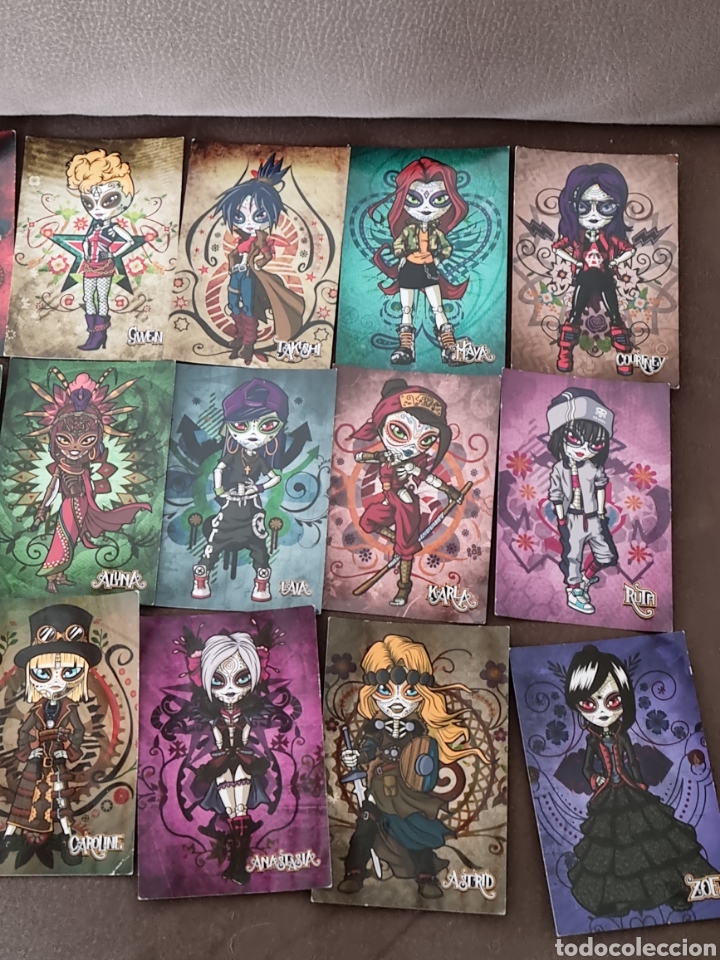 Trading cards: LOTE DE 23 PHOTOCARDS CATRINAS - Foto 4