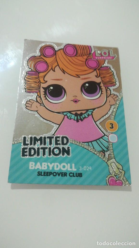 carta card lol limited edition babydoll - Buy Antique trading cards on  todocoleccion