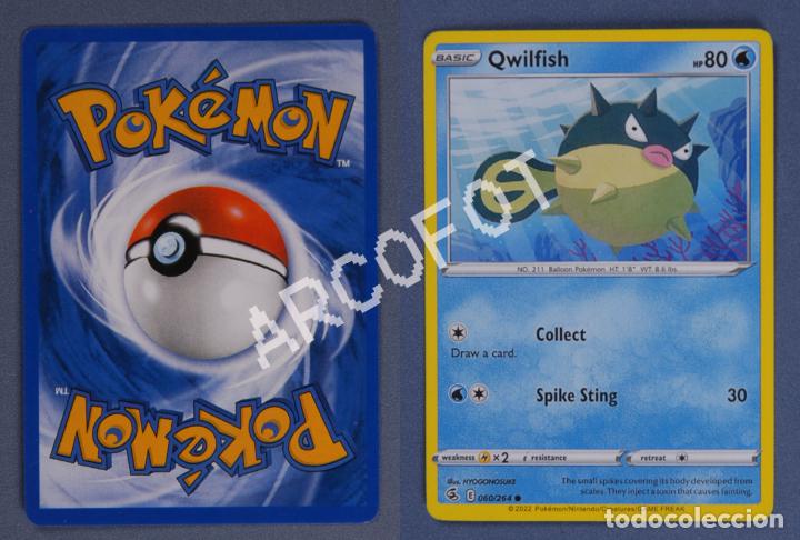 Trading cards: CARTA POKEMON - QWILFISH - BASIC - HP 80 - Foto 1