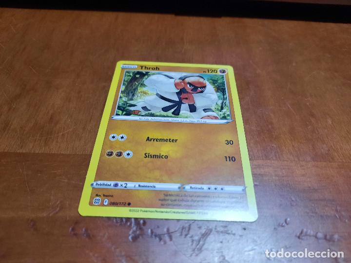 Cartas Colecion&aacute;veis: THROH 80. POKEMON ASTROS BRILLANTES. BUEN ESTADO. TRADING CARD. CROMO. CARTA