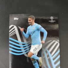 Trading Cards: FERRÁN TORRES TOPPS KNOCKOUT 2021 MANCHESTER CITY UEFA CHAMPIONS LEAGUE. Lote 336820943