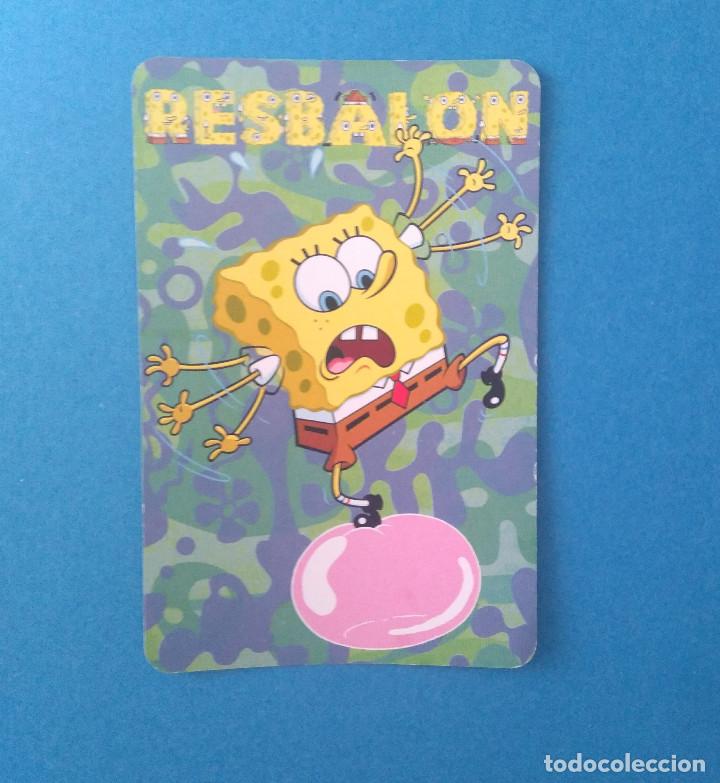 Trading Cards: carta bob esponja resbalon card spongebob spone bob