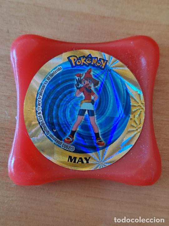 Trading cards: POKEMON WAPS LASER 2003 NARANJA MAY - Foto 1