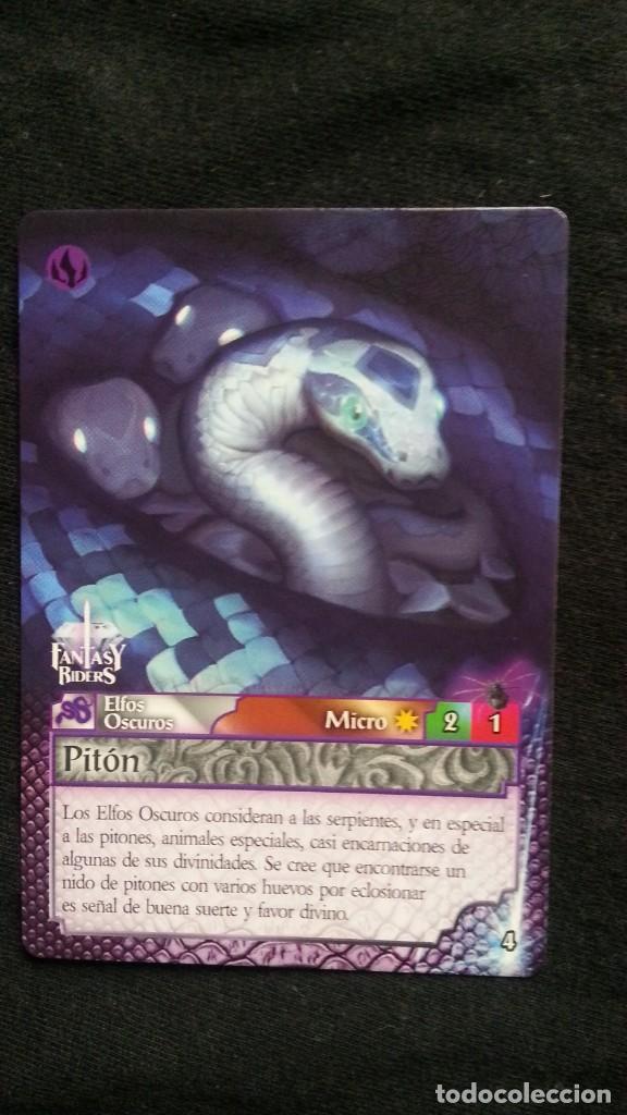 Trading cards: PITON - FANTASY RIDERS 4 - Foto 1