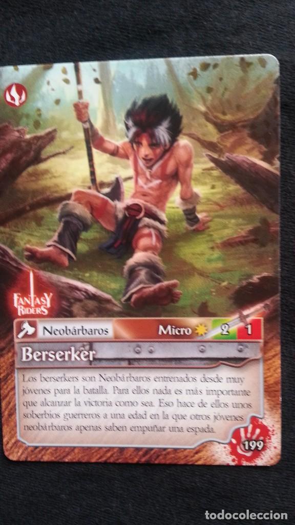 Trading cards: BERSERKER - FANTASY RIDERS 199 - Foto 1
