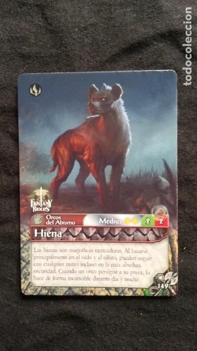 Trading cards: HIENA - FANTASY RIDERS 149 - Foto 1