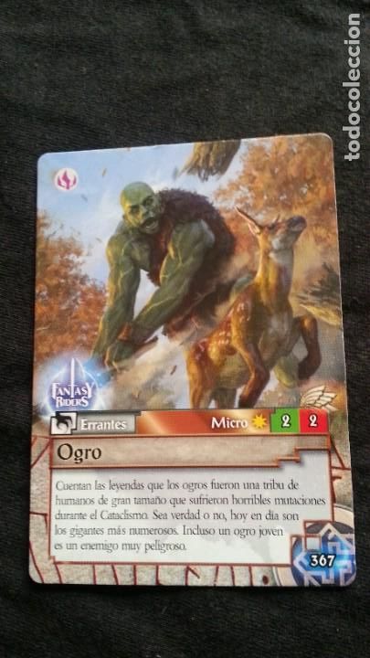 Trading cards: OGRO - FANTASY RIDERS 367 - Foto 1