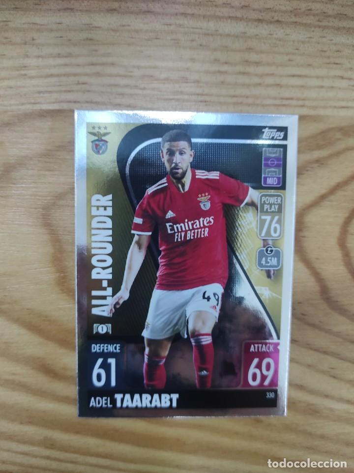 Trading Cards: ~ CROMO TRADING CARD DE TAARABT BENFICA 330 ALL - ROUNDER MATCH ATTAX TOPPS 2021 - 2022, 21-22 ~