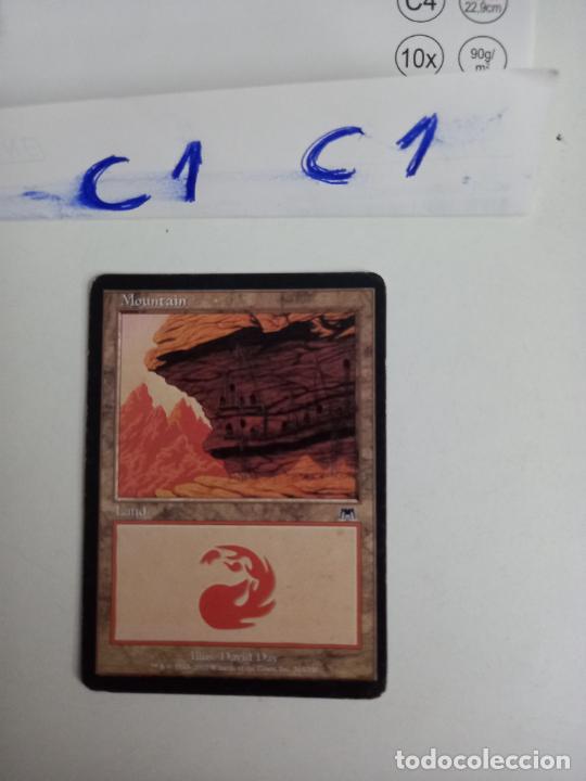 Trading cards: magic geathering mountain david day onslaught 345 - Foto 1