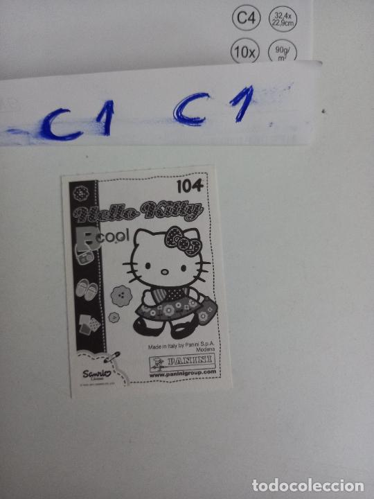 Trading cards: panini hello kitty b cool bcool 104 - Foto 2