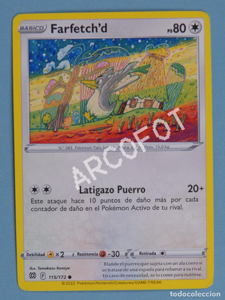 Trading cards: CARTA POKEMON - FARFETCHD - B&Aacute;SICO - PS 80 - Foto 1