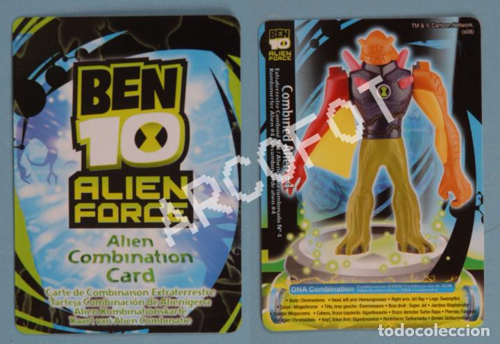 Trading cards: CARTA BEN 10 ALIEN FORCE - COMBINED ALIEN #4 - Foto 1