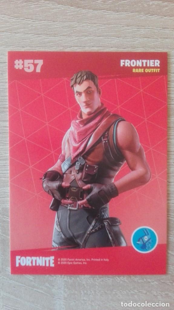 carta,trading card n 57 frontier-fortnite seri - Buy Antique trading cards  on todocoleccion