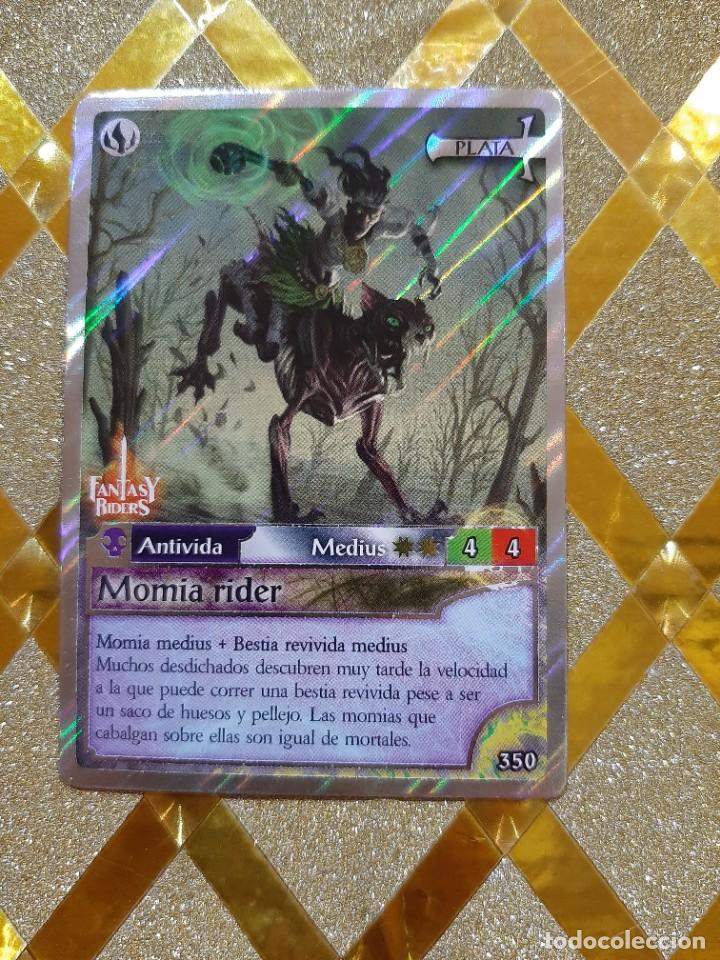 Trading Cards: CROMO CARD NUMERO 350 MOMIA RIDER FANTASY RIDERS 3 , EL RESURGIR DE LOS DRAGONES PANINI !