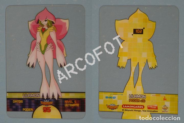 Trading Cards: DIGIMON 95 - LILAMON - LAMINCARDS - AKIYOSHI HONGO, TOEI ANIMATION - MUNDICROMO