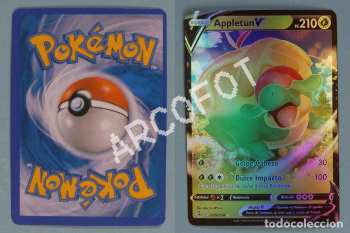 carta pokemon - appletun v - bsico - ps 210 - Buy Antique trading cards on  todocoleccion