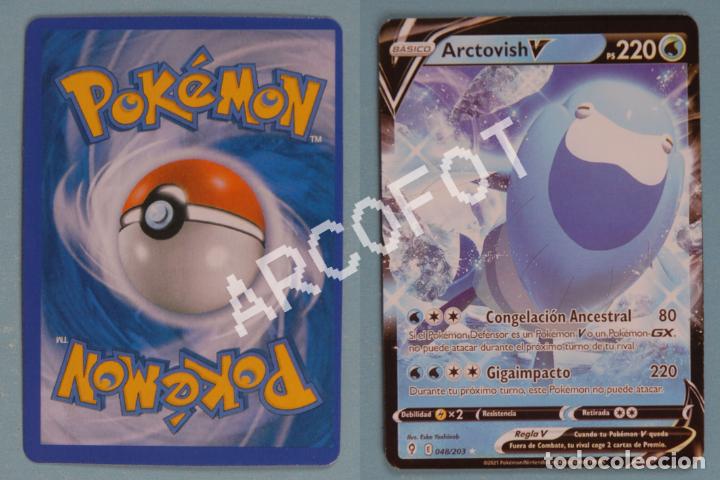 arctovish v pokemon card Pokemon TCG Ultra Rare Arctovish V Evolving Skies Full Art Holo Card 0 –  Pfaltzcraftsmore main image 1