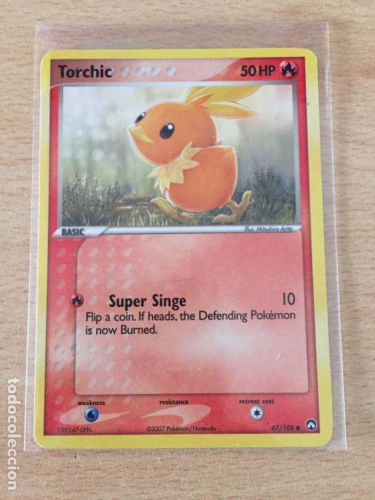Trading cards: 2007 - TORCHIC - POKEMON - Foto 1