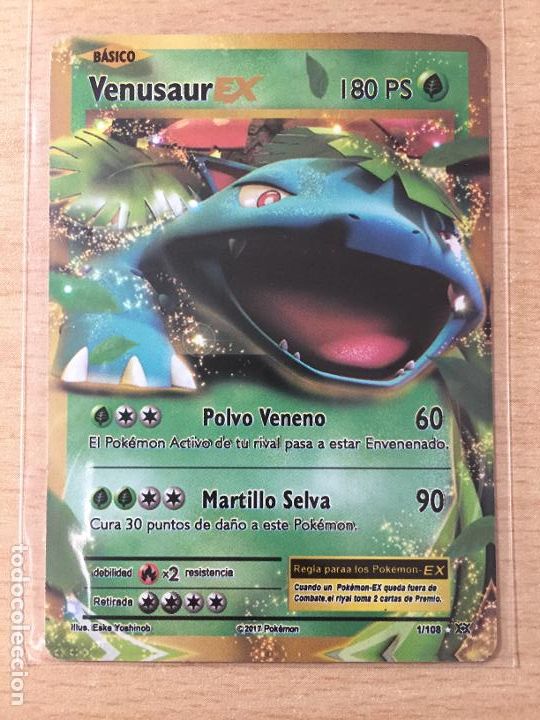 Trading cards: 2017 - VENUSAUR EX - POKEMON - Foto 1