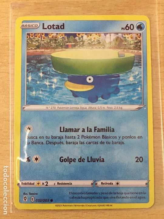 Trading cards: 2021 - LOTAD - POKEMON - Foto 1