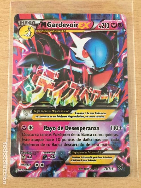 carta pokemon gardevoir ex - 2016 edición ingle - Comprar Cartas  Colecionáveis antigas no todocoleccion