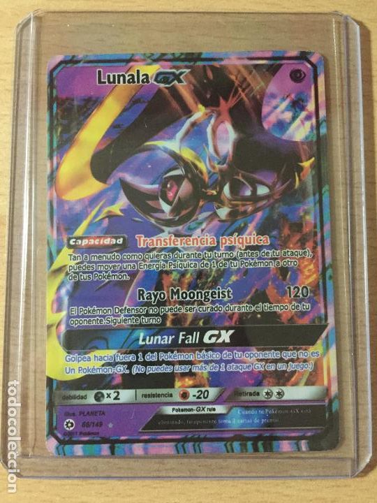 Trading cards: 2017 - LUNALA GX - POKEMON - Foto 1