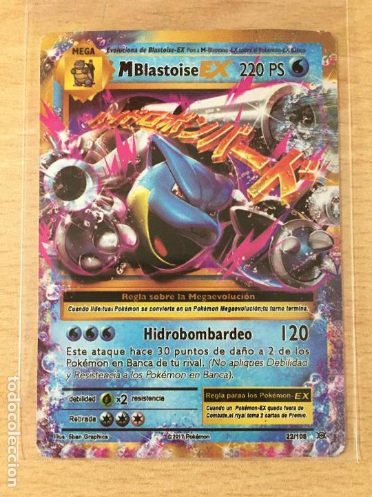 Trading cards: 2017 - BLASTOISE EX - POKEMON - Foto 1