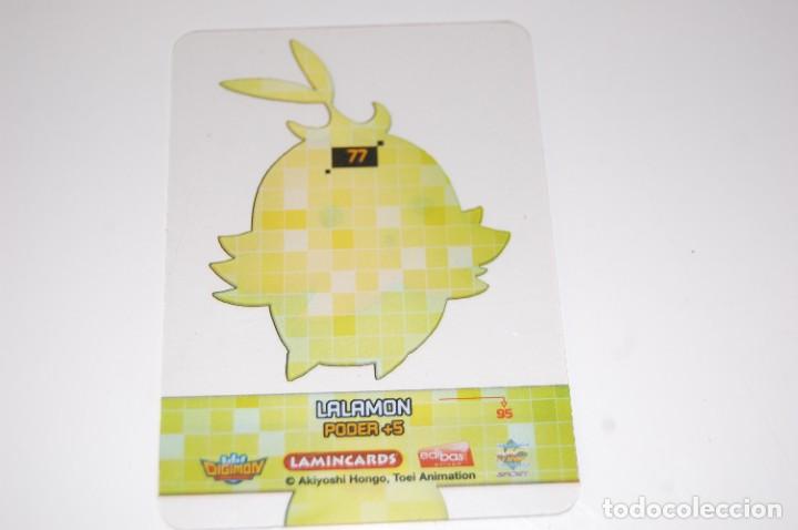 Trading cards: CARTA DIGIMON, LAMINCARDS. &rdquo; LALAMON &rdquo; - Foto 2
