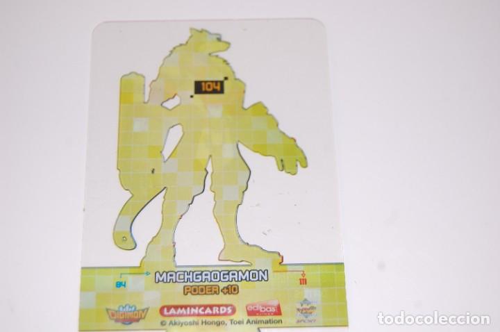 Trading cards: CARTA DIGIMON, LAMINCARDS. &rdquo; MACHGAOGAMON &rdquo; - Foto 2