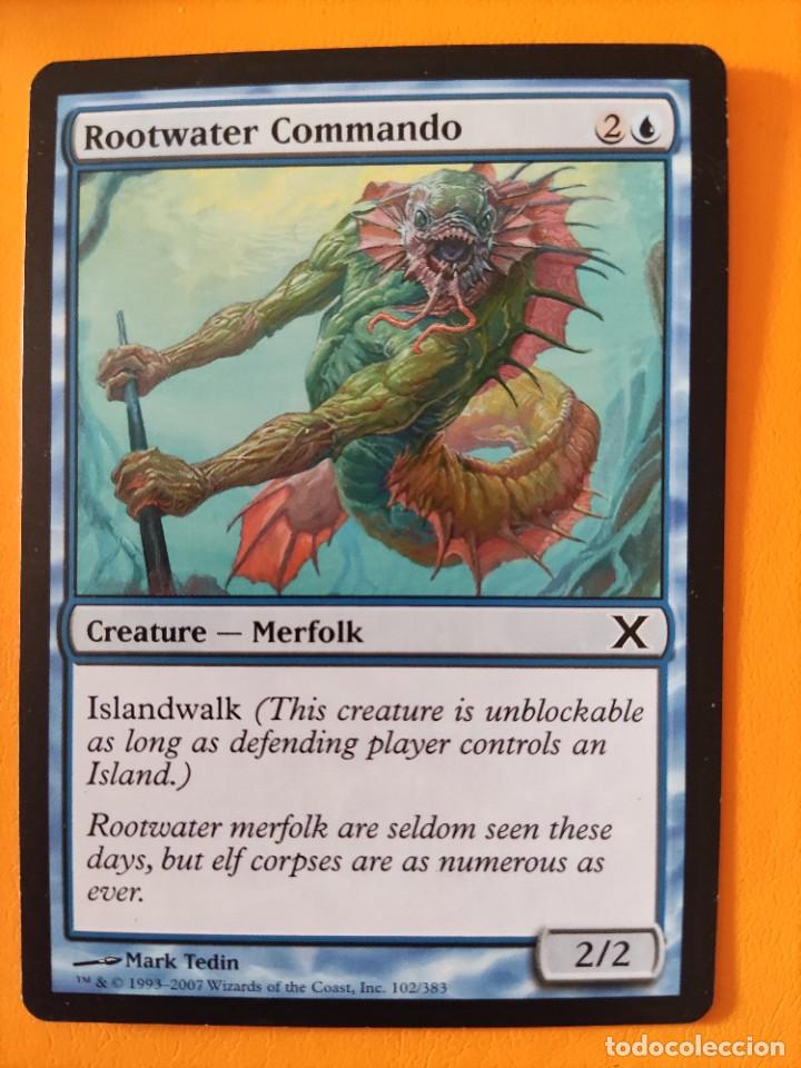 Trading cards: Cromo MAGIC THE GATHERING. Rootwater Commando - Foto 1