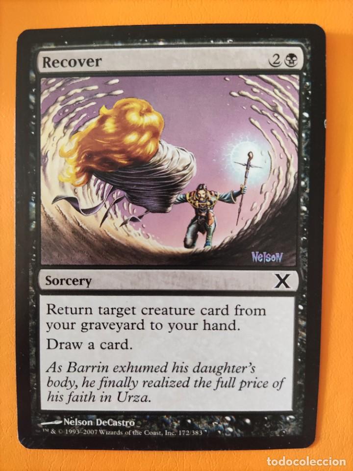 Trading cards: Cromo MAGIC THE GATHERING. Recover - Foto 1