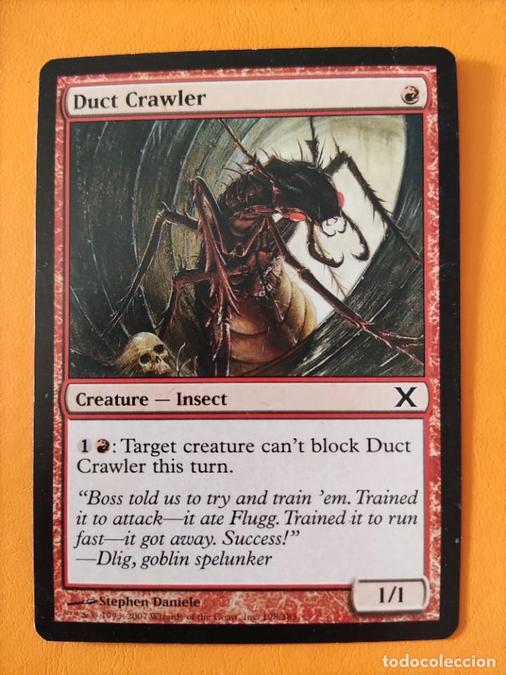 Trading cards: Cromo MAGIC THE GATHERING. Duct Crawler - Foto 1