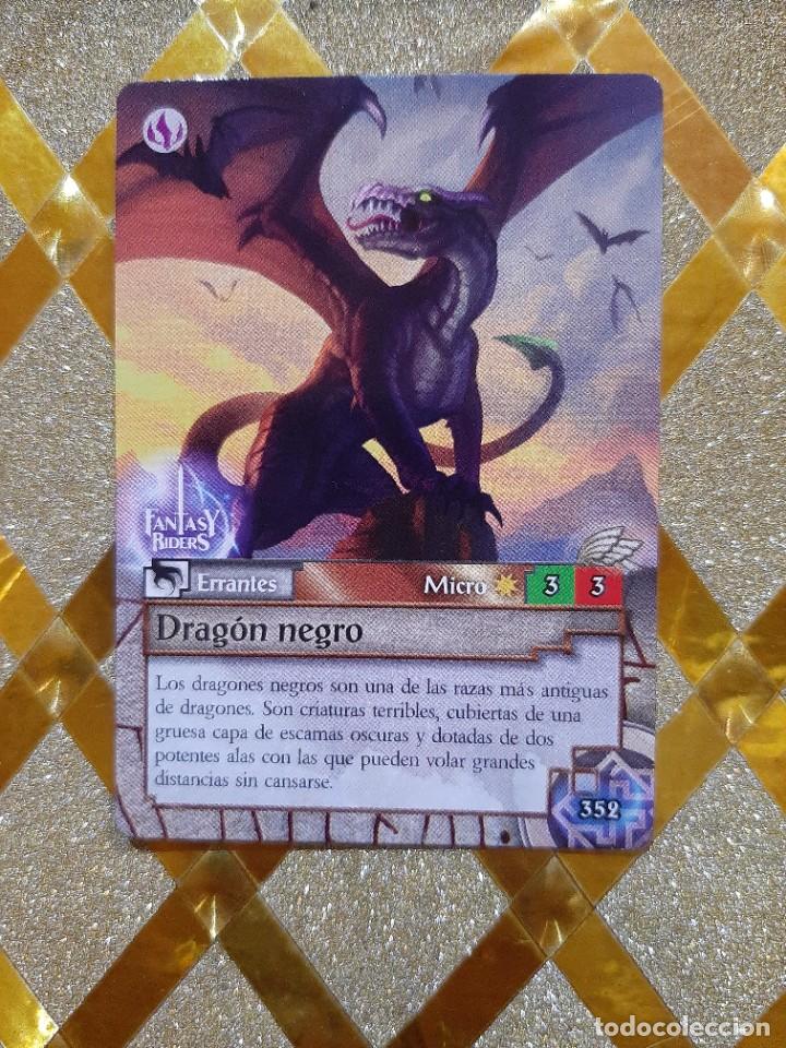 Trading cards: CROMO CARD NUMERO 352 FANTASY RIDERS 3 , EL RESURGIR DE LOS DRAGONES PANINI !