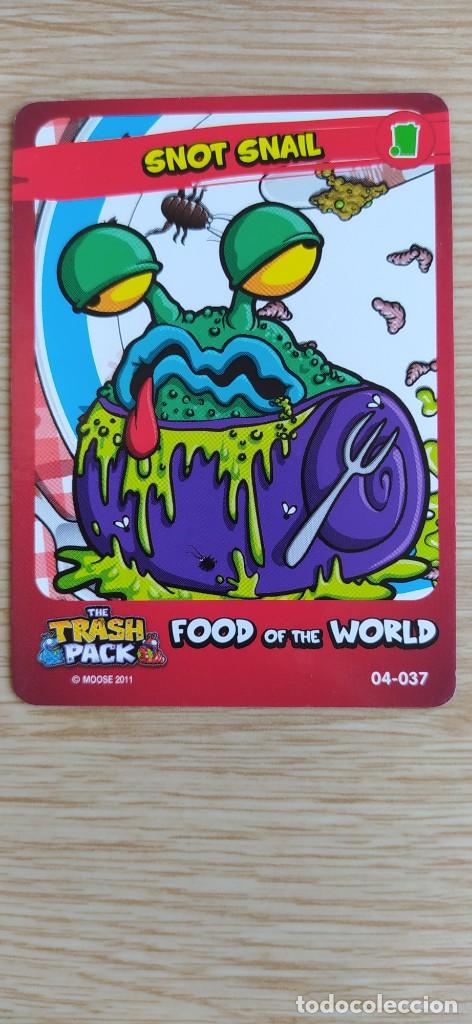 the trash pack trading card cromo cromos snot s - Buy Antique trading cards  on todocoleccion