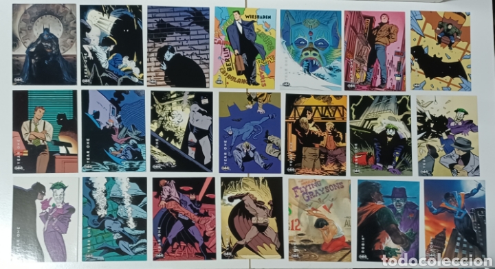 batman saga of dark knight set trading cards (r - Buy Antique trading cards  on todocoleccion