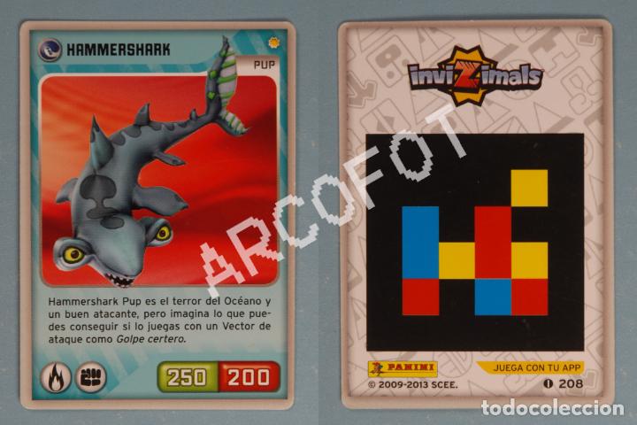 Trading cards: INVIZIMALS 2009-2013 - N&ordm; 208 - HAMMERSHARK - Foto 1