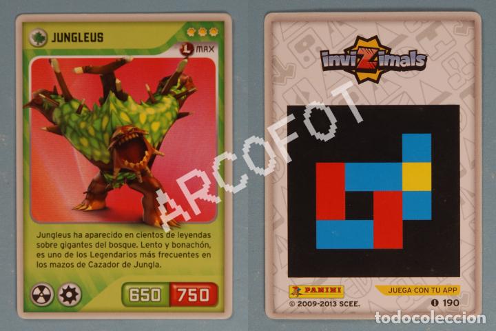 Trading cards: INVIZIMALS 2009-2013 - N&ordm; 190 - JUNGLEUS - Foto 1