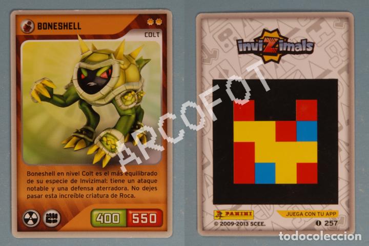 Trading cards: INVIZIMALS 2009-2013 - N&ordm; 257 - BONESHELL - Foto 1