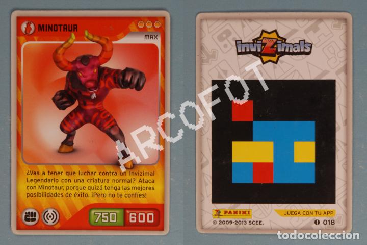 Trading cards: INVIZIMALS 2009-2013 - N&ordm; 018 - MINOTAUR - Foto 1