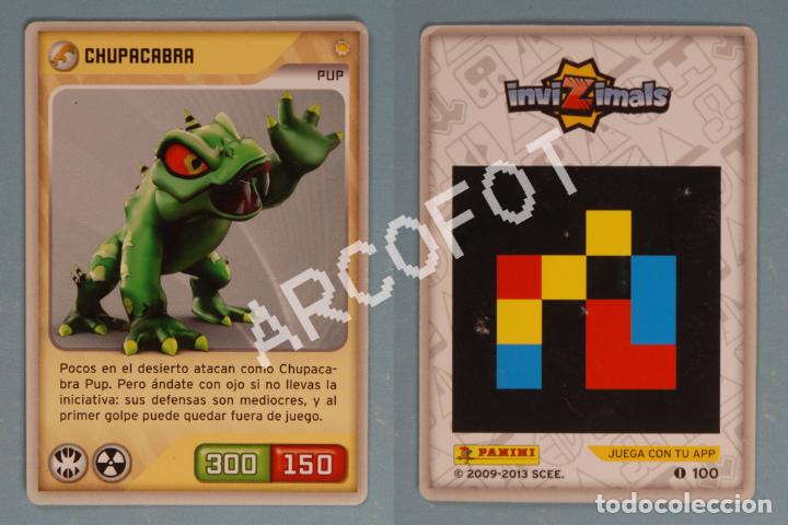 Trading cards: INVIZIMALS 2009-2013 - N&ordm; 100 - CHUPACABRA - Foto 1