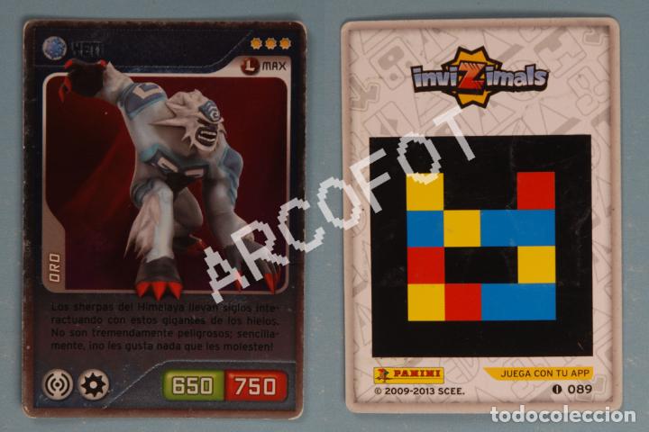 Trading cards: INVIZIMALS 2009-2013 - N&ordm; 089 - YETI - Foto 1