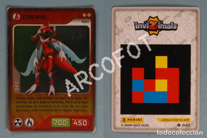Trading cards: INVIZIMALS 2009-2013 - N&ordm; 042 - STINGWING - Foto 1
