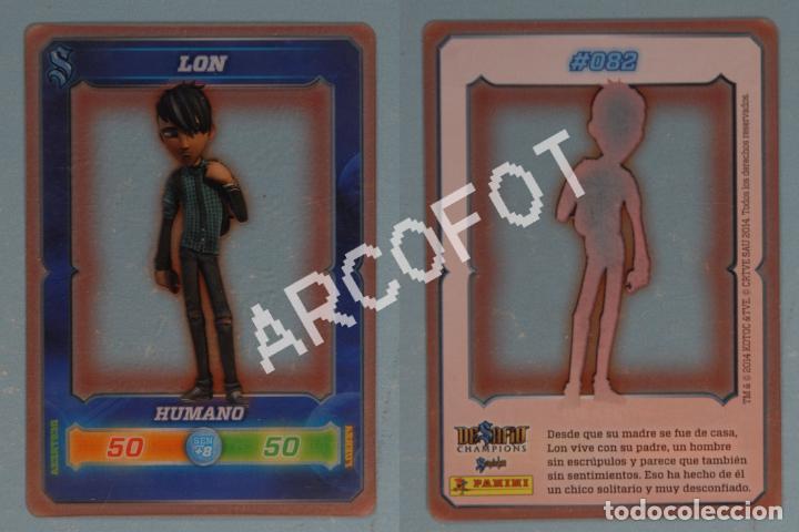 Trading cards: DESAF&Iacute;O CHAMPIONS #082 - LON - HUMANO - Foto 1