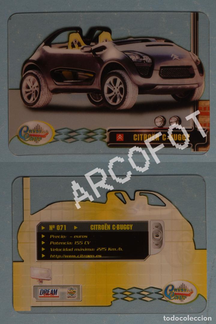 Trading Cards: CRYSTAL CARS - DREAM CARS - N&ordm; 071 - CITRO&Euml;N C-BUGGY
