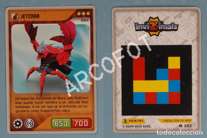 Trading cards: INVIZIMALS 2009-2013 - N&ordm; 282 - JETCRAB - Foto 1