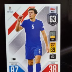 Trading Cards: CD 63 - MATCH ATTAX 101 - THE ROAD TO FINALS - HARRY MAGUIRE - INGLATERRA. Lote 349289449