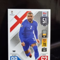 Trading Cards: CD 51 - MATCH ATTAX 101 - THE ROAD TO FINALS - KYLE WALKER - INGLATERRA. Lote 349289739