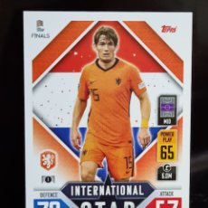 Trading Cards: IS 15 - MATCH ATTAX 101 - THE ROAD TO FINALS - MARTEN DE ROON - HOLANDA. Lote 349290119