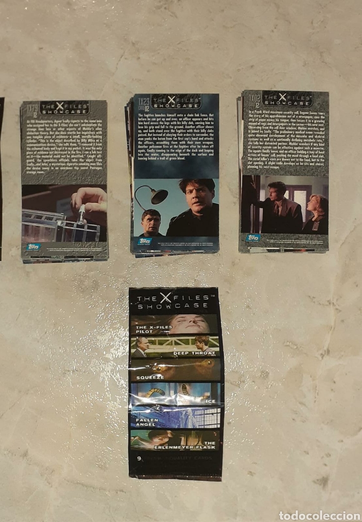 Trading cards: Colecci&oacute;n Incompleta de X files Showcase - Foto 1